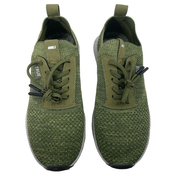 TRUE Shoes - TRUE linkswear All Day Knit II Lightweight Golf Shoes‎  Green Moss Womens 7.5